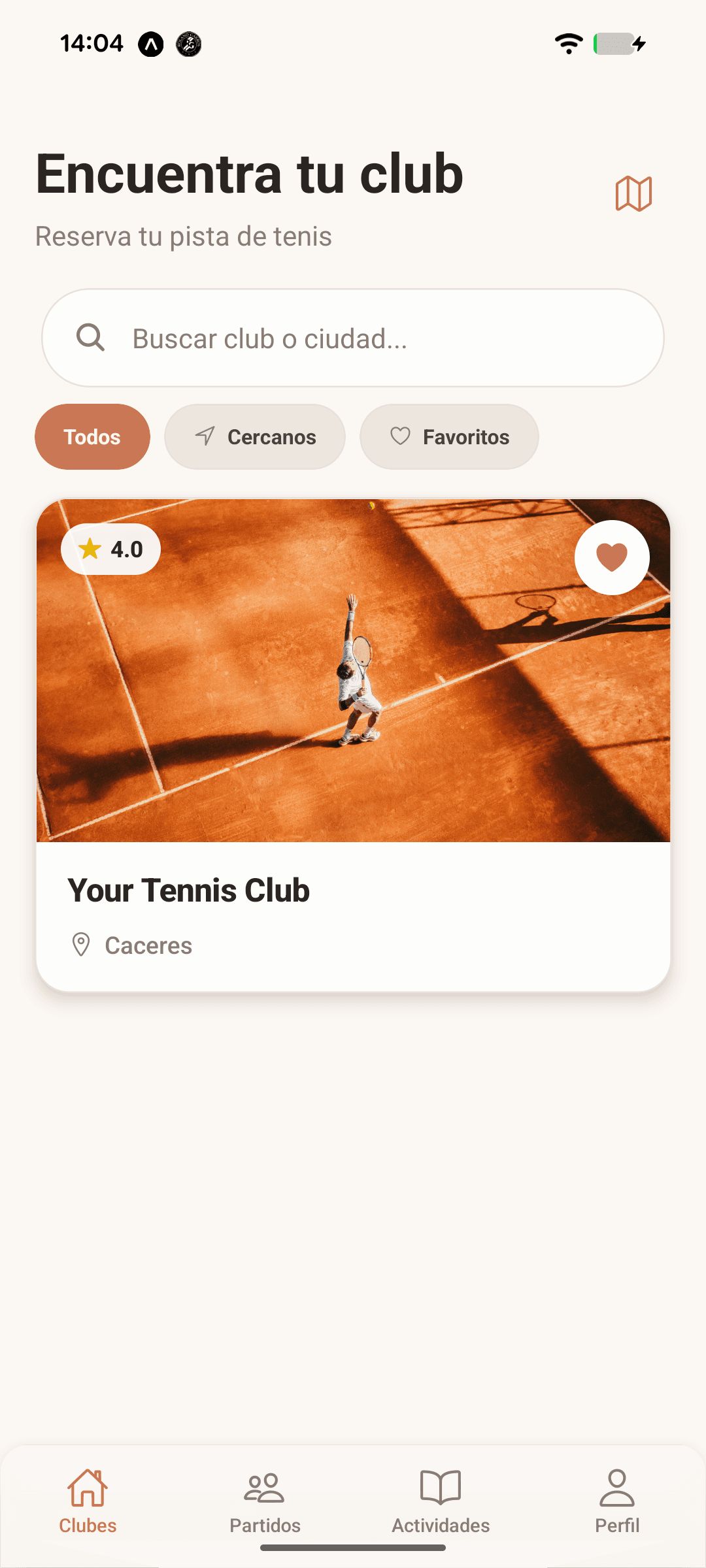 Encuentra el club